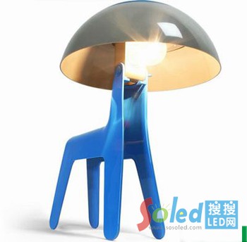 觸摸感應控制的狗狗LED燈