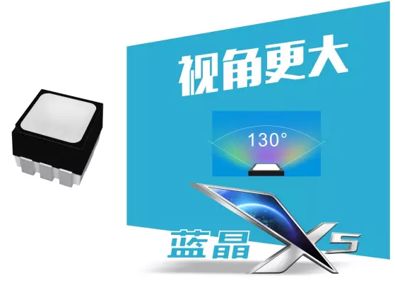 晶臺【藍晶X5】全球首款門頭全彩屏專用表貼器件